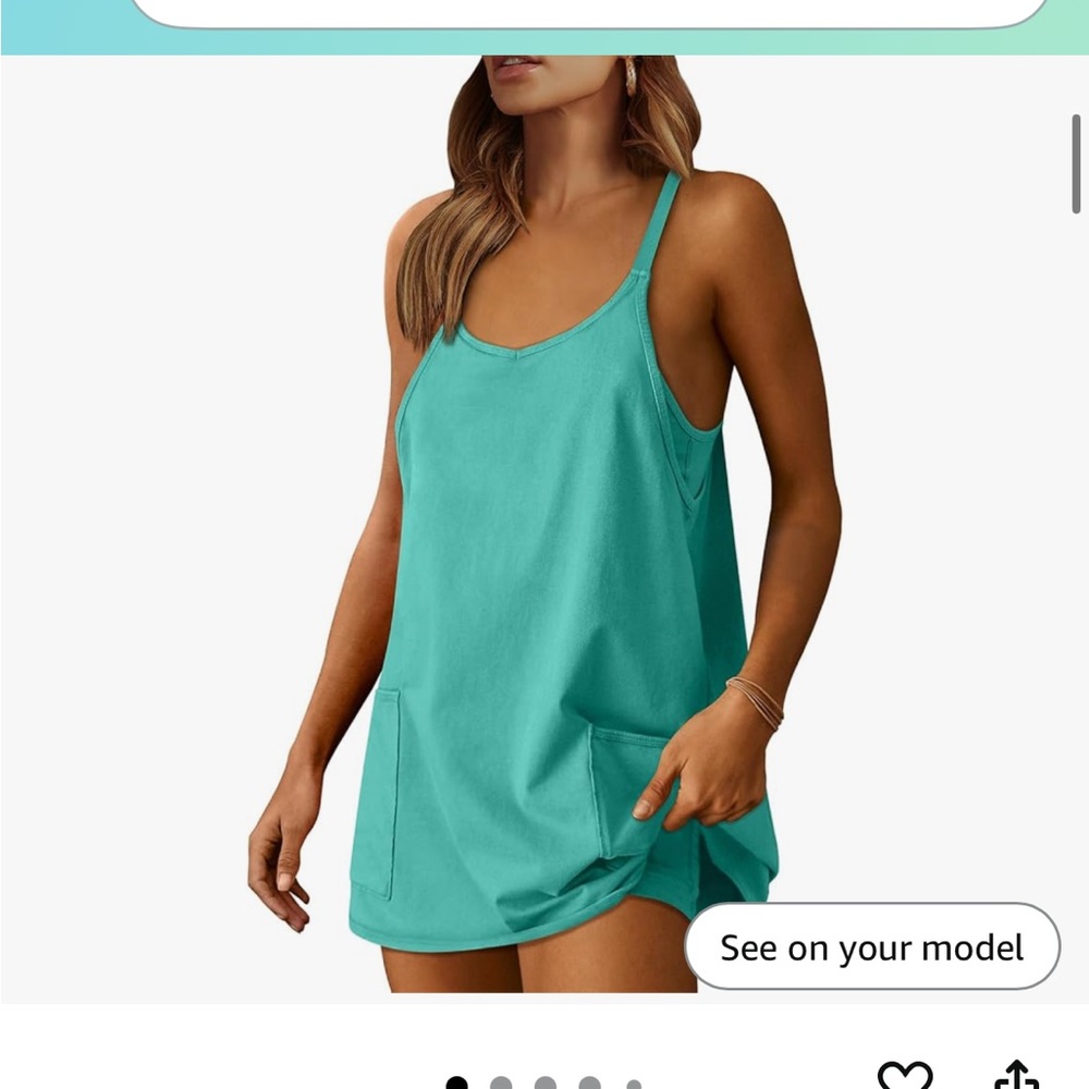 Teal Trendy Romper